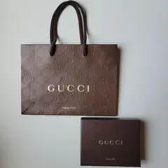 GUCCI ショップ袋 ギフトボックス セットのサムネイル