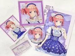 五等分の花嫁 POP UP SHOP スノーメイド アクスタ コースター 二乃
