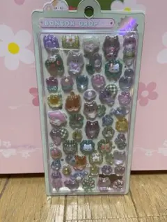 正規品　ボンボンドロップシール　ねこねこボンボン