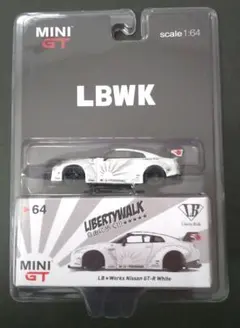 LibertyWalk　MINIGT　NissanGT-R　日章　レア　C