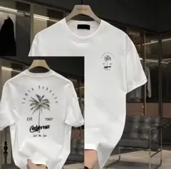 コットン製のオシャレなTシャツ 4XL