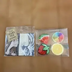 浮世絵&果物マグネットのセット合計6枚