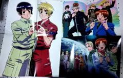 ヘタリア ポスター 日本 イギリス プロイセン ロマーノ スペイン