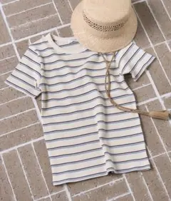 フリークスストア ワッフルミニTシャツ　マルチボーダーTシャツのサムネイル