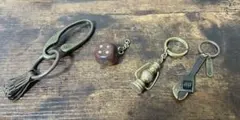 カラビナ＋キーホルダー3種セット