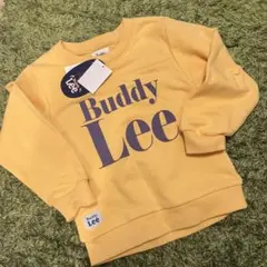【新品未使用タグ付】Buddy Lee トレーナー 110サイズ イエロー
