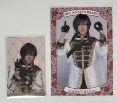 刀ミュ シブツタ 衣装展 入場特典ブロマイド&ランダムふぉとカード 大倶利伽羅