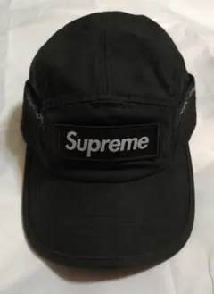 SUPREME♦️MeshPocketCampCap 23AW♦黒♦美品♦送料込