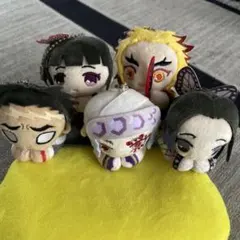 鬼滅の刃 ぬいぐるみ 5体セット はぐキャラコレクション