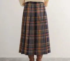 アーバンリサーチ カラーチェックプリーツスカート