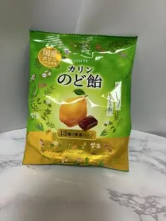 LOTTE ロッテ カリンのど飴 国産カリンエキス使用のサムネイル