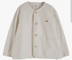 【値下げ】DANTONノーカラージャケット アイボリー 36