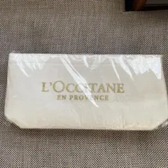 ロクシタン　ノベルティ　フェルトトートバッグ白