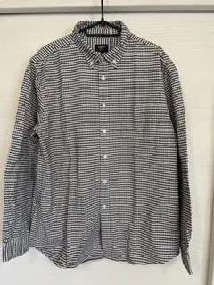 BEAMS HEART チェック柄 長袖シャツ L