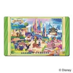 ディズニーロルカナ　プレイマット　デスクアートギャラリー　ズートピア