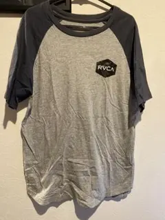 RVCA ルーカ ラグランTシャツ グレー ブラック 半袖のサムネイル