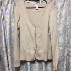H&M ベージュカーディガン