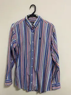 ラルフローレン　ストライプシャツ Y2K