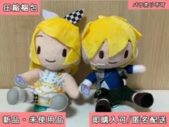 セガ 劇場版プロジェクトセカイ ふわぷち ミニぬいぐるみ 鏡音リン&レン ①