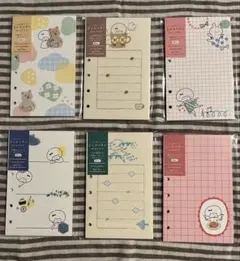 未開封　6個セット　mizutama ×古川紙工　M 6リフィル+おまけ62枚！