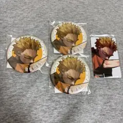 ヒロアカ ホークス 新十傑 缶バッジ カードセット ジャンプGIGA限定