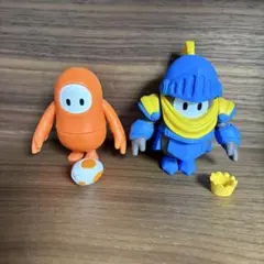 Fall Guys フォールガイズ フィギュアコレクション 2体 王冠 たまご