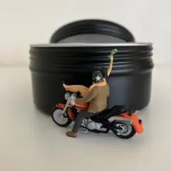 フィギュア 1/64☆バイク&男性・女性
