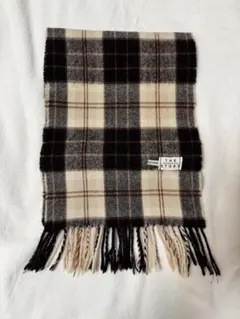 トゥモローランド　チェック柄マフラー