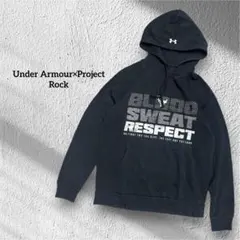 アンダーアーマー Project Rock コラボパーカー ブラック XL