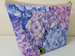 花柄ポーチ③
