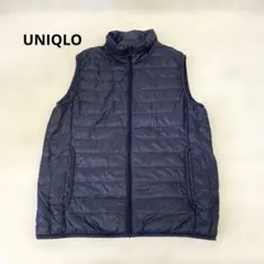 UNIQLO ユニクロ ウルトラライトダウン ベスト メンズ Lサイズ ネイビー
