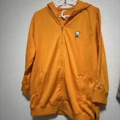 PRUGSTORES パーカー　サイズ４　七分袖　オレンジ色