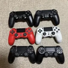 PS4 ワイヤレスコントローラー 6個セットジャンク品