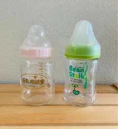 哺乳瓶　2本セット 母乳相談室 ビーンスターク
