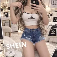 A12962 SHEIN 出品でつかってるショーパン！めちゃくちゃかわいい色味