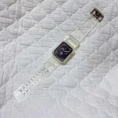 【未使用】Apple Watch クリアバンド 一体型ケース 38/40mm用