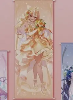 ホロライブ hololive ジューンブライド 等身大タペストリー 輪堂千速