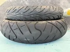 ダンロップD102A タイヤ 130/70-17 90/80-17 前後輪セット - メルカリ