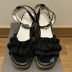 MAJESTIC LEGON フカフカフリルサンダルのサムネイル