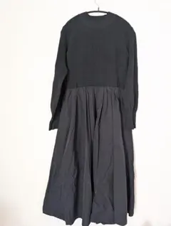 OPAQUE.CLIP ニットロングワンピース 40/L