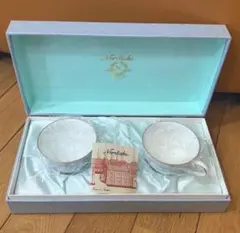 未使用 Noritake ノリタケ レースウッドゴールド カップ ソーサー 2客