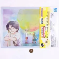 ワンピース 一番くじ ゾロ くいな クリアファイル