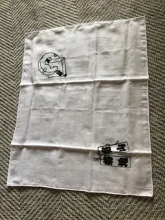 珍品！江戸消防記念会　て組　ガーゼハンカチ