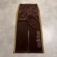 adidas 00s velours wide track pants