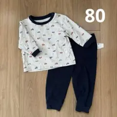 ユニクロ　ベビー パジャマ 長袖　80cm