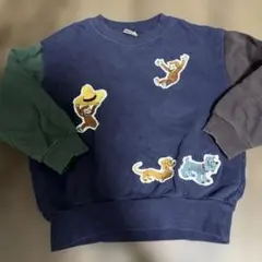 おさるのジョージ　petit main 110サイズ トレーナー