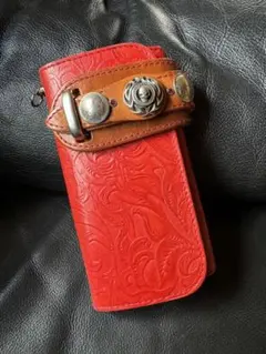 アルズニ　長財布　ペイズリー　ライダース美品　本日の昼迄