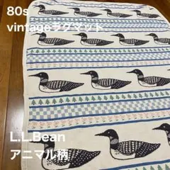 【入手困難】エルエルビーンL.L.Bean ラグマット80s vintage古着のサムネイル