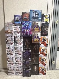 プライズ　まとめ売り　king of artist ボニー　ナルト　33 など