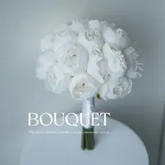 ウェディング ♡ クラッチブーケ アーティフィシャルフラワー 海外風♡